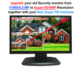 [MT-G3D195HDECO] 19.5" 5MP Super HD HD-TVI, AHD, CVI & CVBS 16:9 Professional Security Monitor, 1 HDMI and 2 BNC Inputs & 1 BNC Outputs, Working with Super HD 5MP Security Cameras Directly in Addition to DVR/NVR & PC
