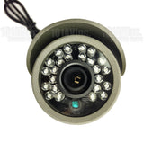 1000TVL CCTV Outdoor Bullet Camera 1/3" SONY 1.4 MP CMOS Sensor 3.6mm Wide Angle View WDR 24pcs Smart IR 65' IR Range Day Night - 101AVInc.